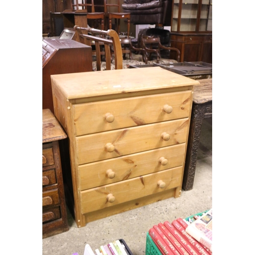 632 - PINE CHEST OF DRAWERS