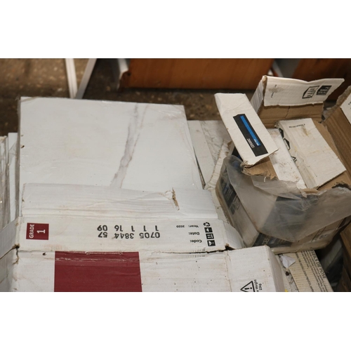 65 - LARGE QTY OF VARIOUS  BOXES OF  CERAMIC TILES