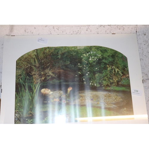 110 - PRINT OF OPHELIA (MILLAIS)