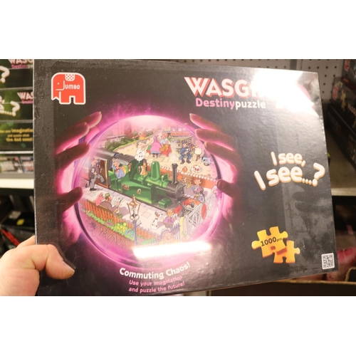 179 - 5 WASGIJ 1000 PIECE PUZZLES - FACTORY SEALED