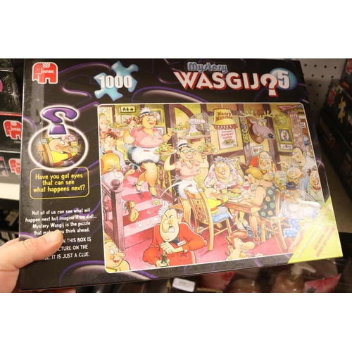 179 - 5 WASGIJ 1000 PIECE PUZZLES - FACTORY SEALED