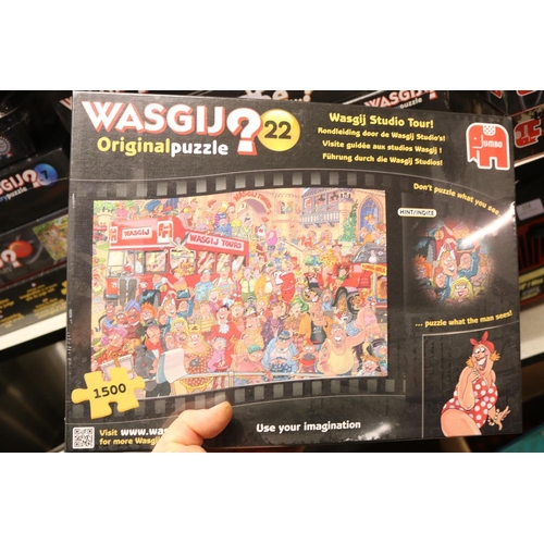 183 - 5 WASGIJ 1000 PIECE PUZZLES - FACTORY SEALED