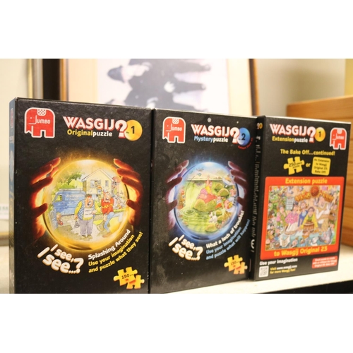 186 - 10 WASGIJ 150 PIECE PUZZLES