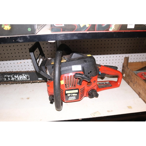 218 - CRAFTMANS 18 INCH PETROL CHAINSAW AS FOUND