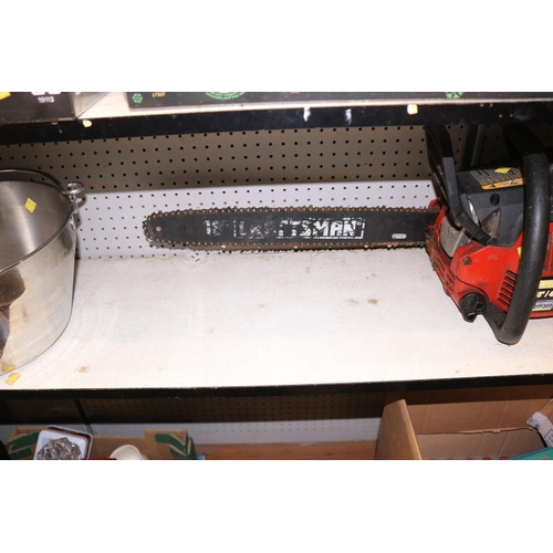 218 - CRAFTMANS 18 INCH PETROL CHAINSAW AS FOUND