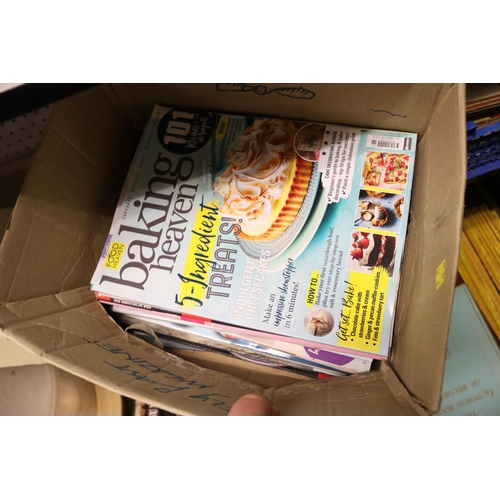 226 - BOX OF BAKING MAGAZINES