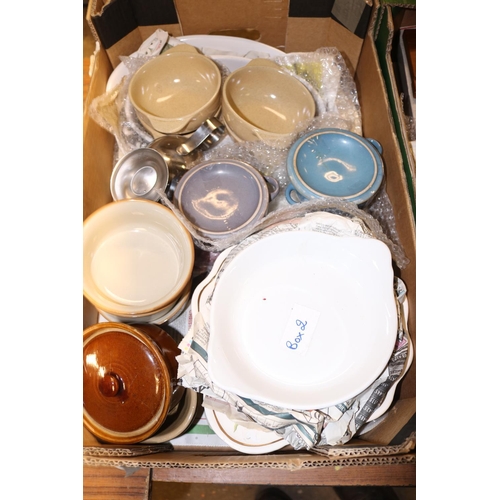 250 - 4 BOXES OF ASSORTED BRIC-A-BRAC