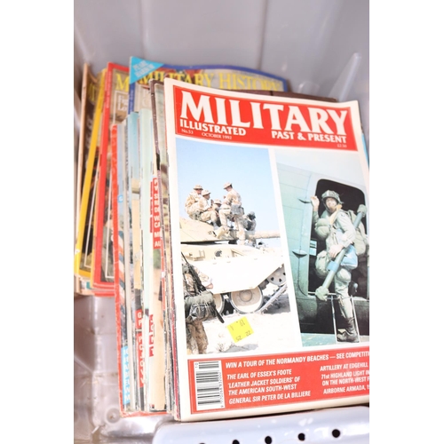 259 - BOX OF MILITARY MAGAZINES