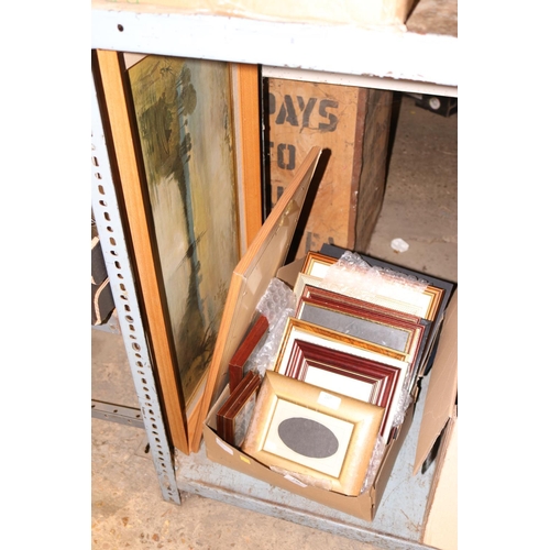 267 - BOX OF PICTURE FRAMES (UNUSED)