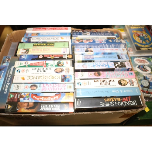 298 - 3 BOXES OF VHS