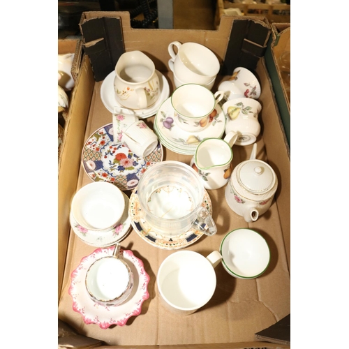 302 - 3 BOXES OF MIXED CHINA