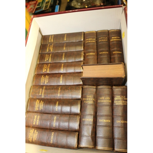 308 - SET OF CHARLES DICKENS BOOKS - 16 TOTAL