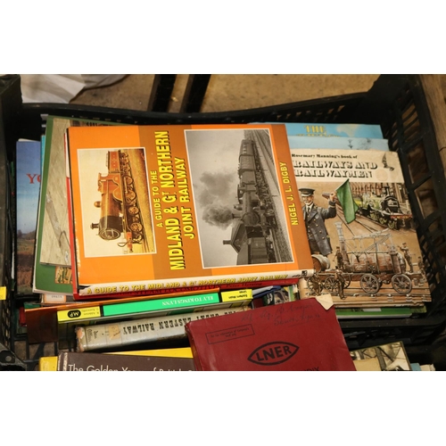 330 - 3 BOXES OF RAILWAY BOOKS