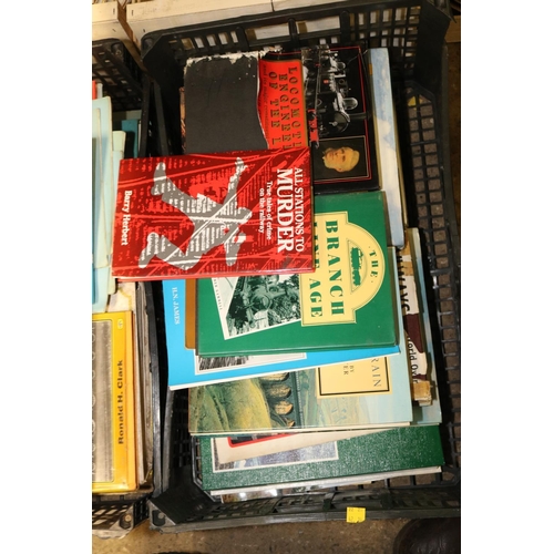 330 - 3 BOXES OF RAILWAY BOOKS