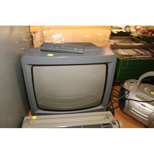 342 - TV, TYPEWRITER & STEREO - WARRANTED UNTIL 12 NOON TUESDAY FOLLOWING THE ABOVE SALE