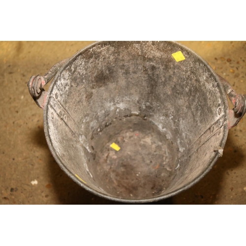 347 - GALVANISED WASH BUCKET/GALVANISED BUCKET