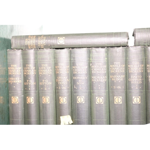 374 - COMPLETE SET OF CHARLES DICKENS NOVELS (30 BOOKS) CAXTON PUBLISHED AROUND 1900 FIRST EDITIONS