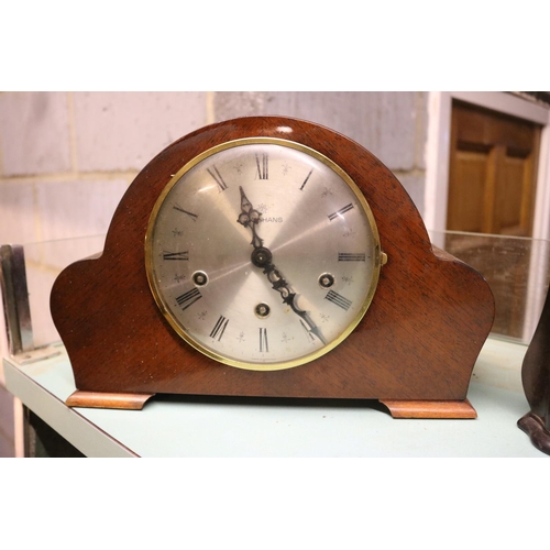 383 - 2 MANTLE CLOCKS