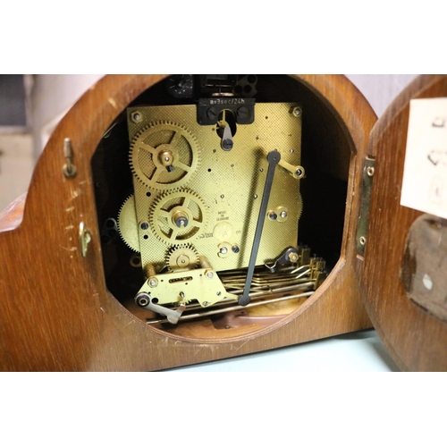 383 - 2 MANTLE CLOCKS