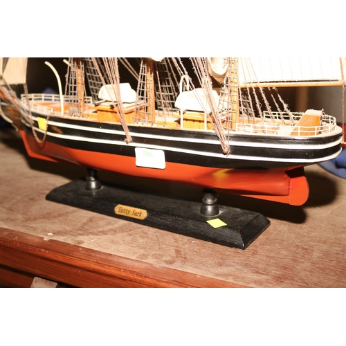 386 - MODEL SHIP - CUTTY SARK