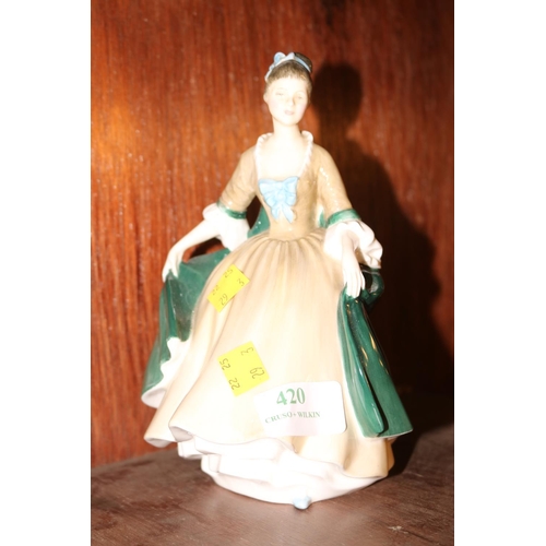 420 - ROYAL DOULTON FIGURINE