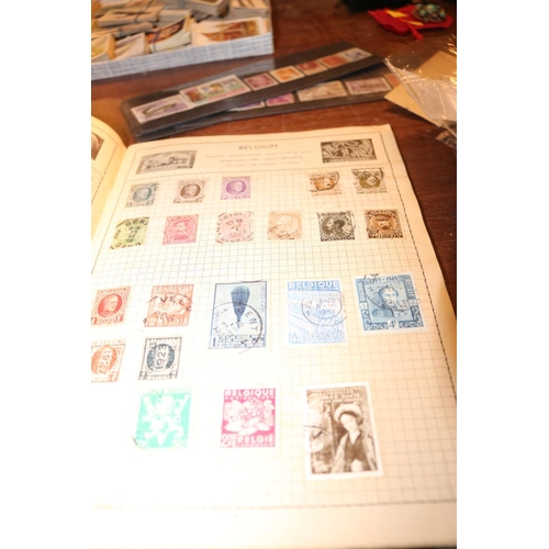 430 - STAMPS, USED & UNUSED GB, STAMP BOOK, ETC