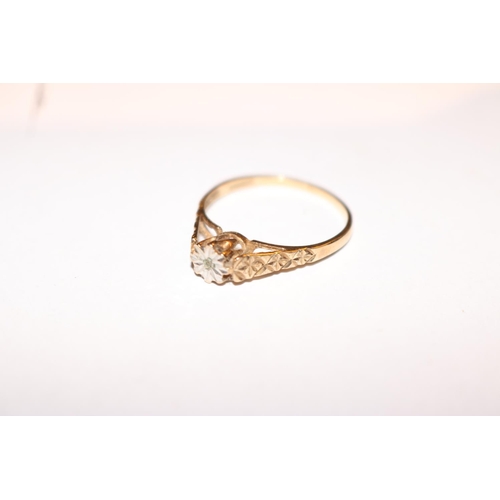 448 - 9CT GOLD RING 1.5GMS