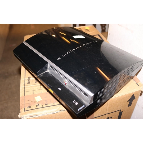 480 - PS3 CONSOLE WITH LEADS & 7 GAMES - WARRANTED UNTIL 12 NOON FOLLOWING THE ABOVE SALE