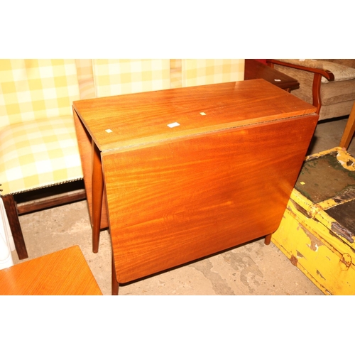 543 - TEAK DROP LEAF TABLE