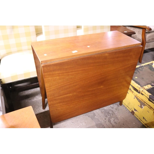 543 - TEAK DROP LEAF TABLE