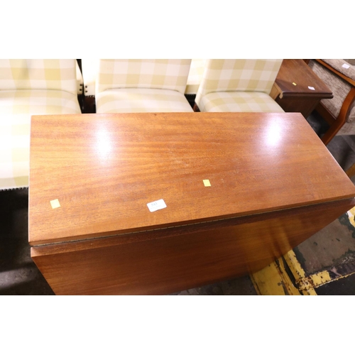 543 - TEAK DROP LEAF TABLE