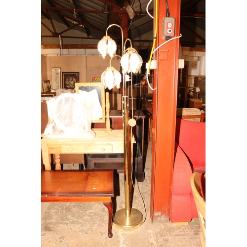 573 - STANDARD LAMP WITH MULTI-BRANCH LIGHTS - WARRANTED UNTIL NOON TUES FOLLOWING THE ABOVE SALE