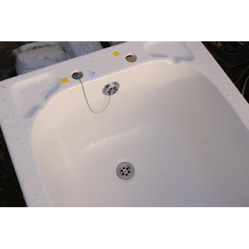 69 - BATH WITH METAL LEGS