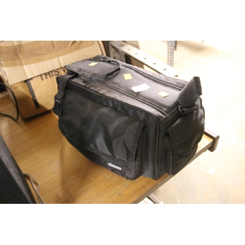 76 - SANYO CAMCORDER & BAG WITH BATTERY & CHARGER - WARRANTED UNTIL 12 NOON TUESDAY FOLLOWING THE ABOVE S... 