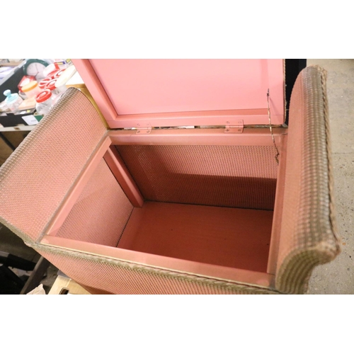 79 - LINEN BOX, CD RACK & COAL BOX A/F