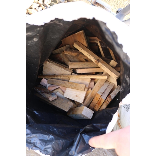 9 - 2 BAGS OF FIREWOOD