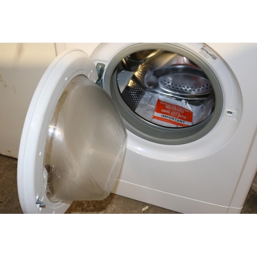 92 - INDESIT WASHING MACHINE - WARRANTED UNTIL 12 NOON TUESDAY FOLLOWING THE ABOVE SALE