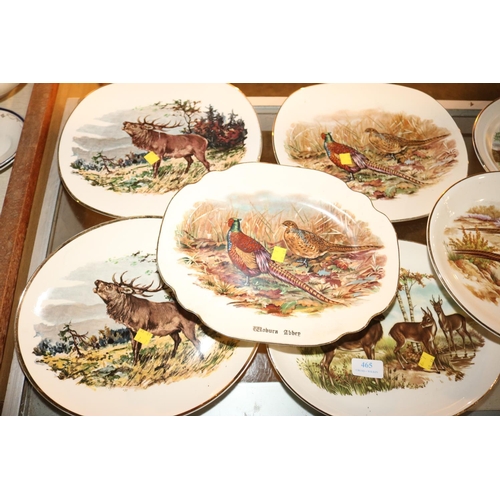 465 - VARIOUS OVAL PLATES