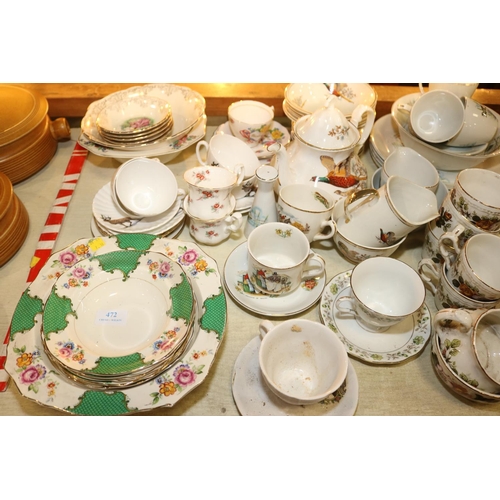 472 - QTY OF VARIOUS PART TEA & DINNER SETS