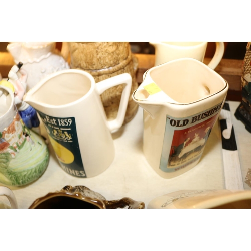 473 - COLLECTION OF VARIOUS JUGS