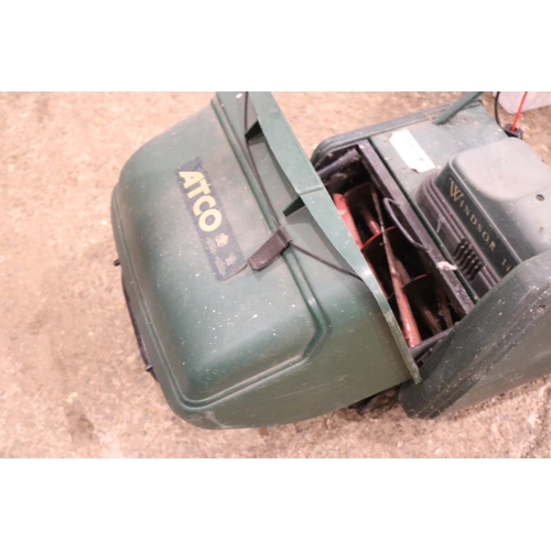 53 - ATCO ELECTRIC LAWNMOWER - WARRANTED UNTIL NOON TUES FOLLOWING THE ABOVE SALE