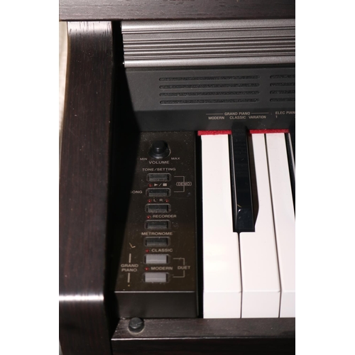 543 - CELVIAN ELECTRIC PIANO - WARRANTED UNTIL 12 NOON TUESDAY FOLLOWING THE ABOVE SALE