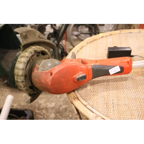 57 - FLYMO CORDLESS STRIMMER - WARRANTED UNTIL 12 NOON TUESDAY FOLLOWING THE ABOVE SALE