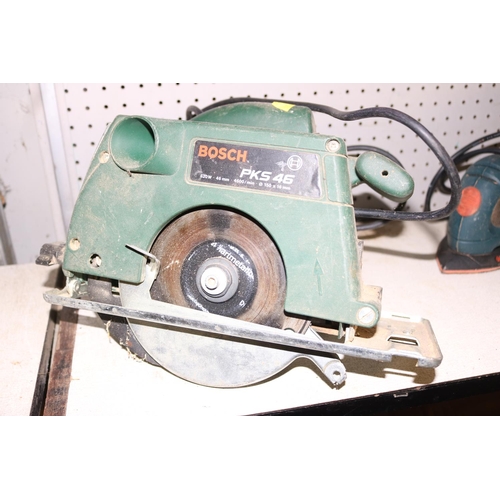 156 - BOSCH PK546 SAW - WARRANTED UNTIL 12 NOON TUESDAY FOLLOWING THE ABOVE SALE