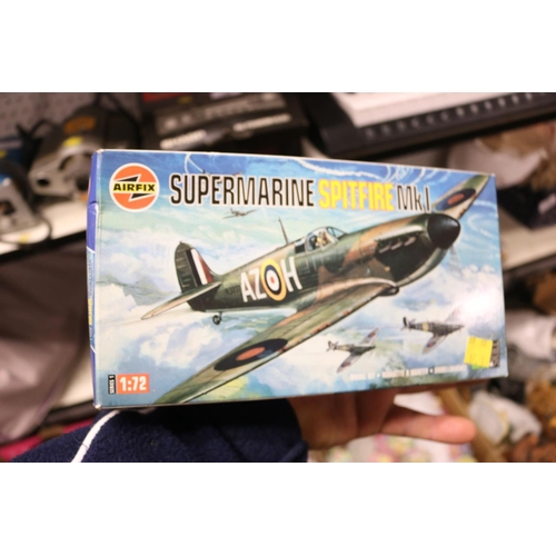 168 - 3 AIRFIX MODEL'S, INCL SPITFIRE, ETC