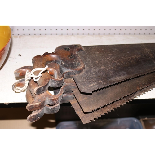 174 - 3 ANTIQUE SAWS