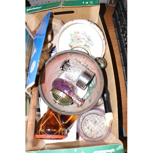 193 - BOXES OF COLLECTABLES & SUNDRIES X5