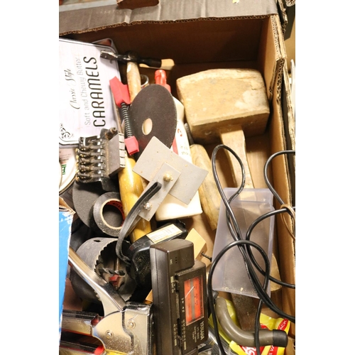 201A - 2 BOXES OF VARIOUS TOOLS & FITTINGS