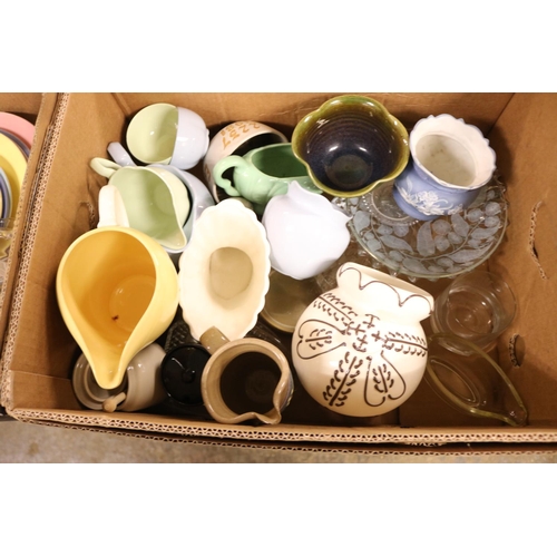 206 - 6 BOXES OF VARIOUS KITCHEN WARE