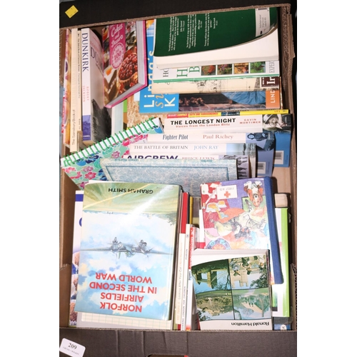 209 - BOX OF ASSORTED BOOKS